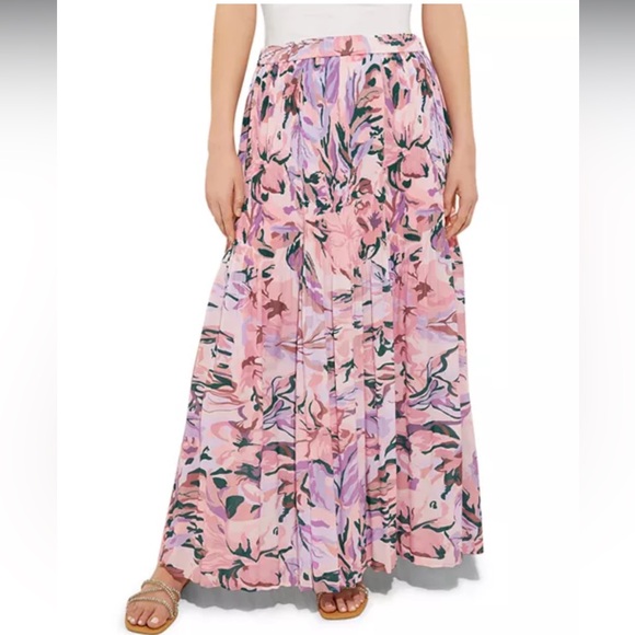 Misook Dresses & Skirts - Misook printed pull on maxi skirt, floral, size large